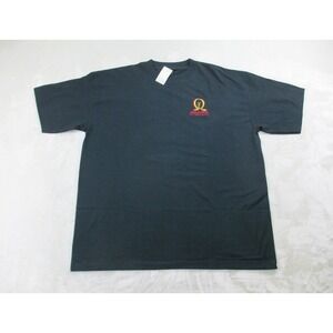 NEW VINTAGE Bellagio Shirt Mens Extra‎ Large Black Cirque Du Soleil*